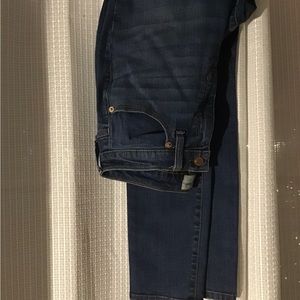 Dark blue skinny jeans